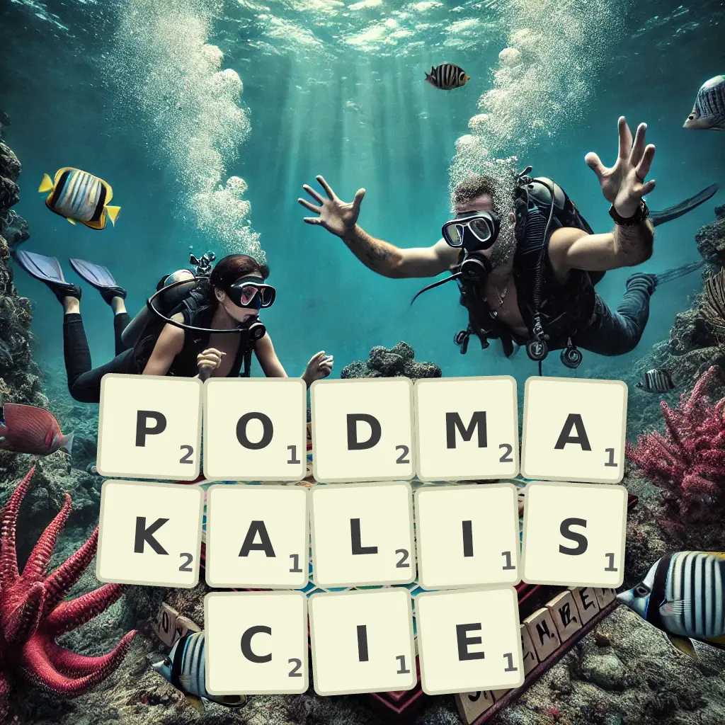 Słowa z liter PODMAKALIŚCIE