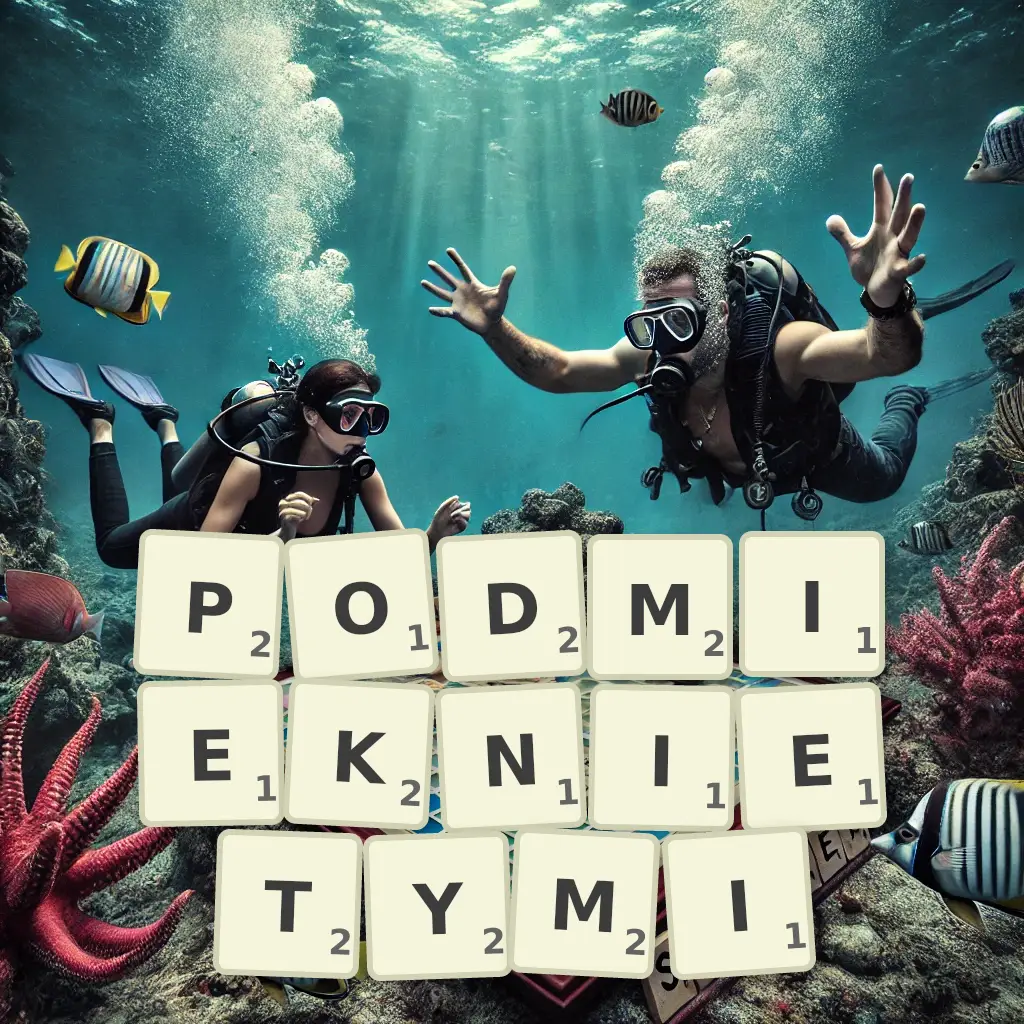 Lista słów z liter PODMIĘKNIĘTYMI Słowa z liter PODMIĘKNIĘTYMI