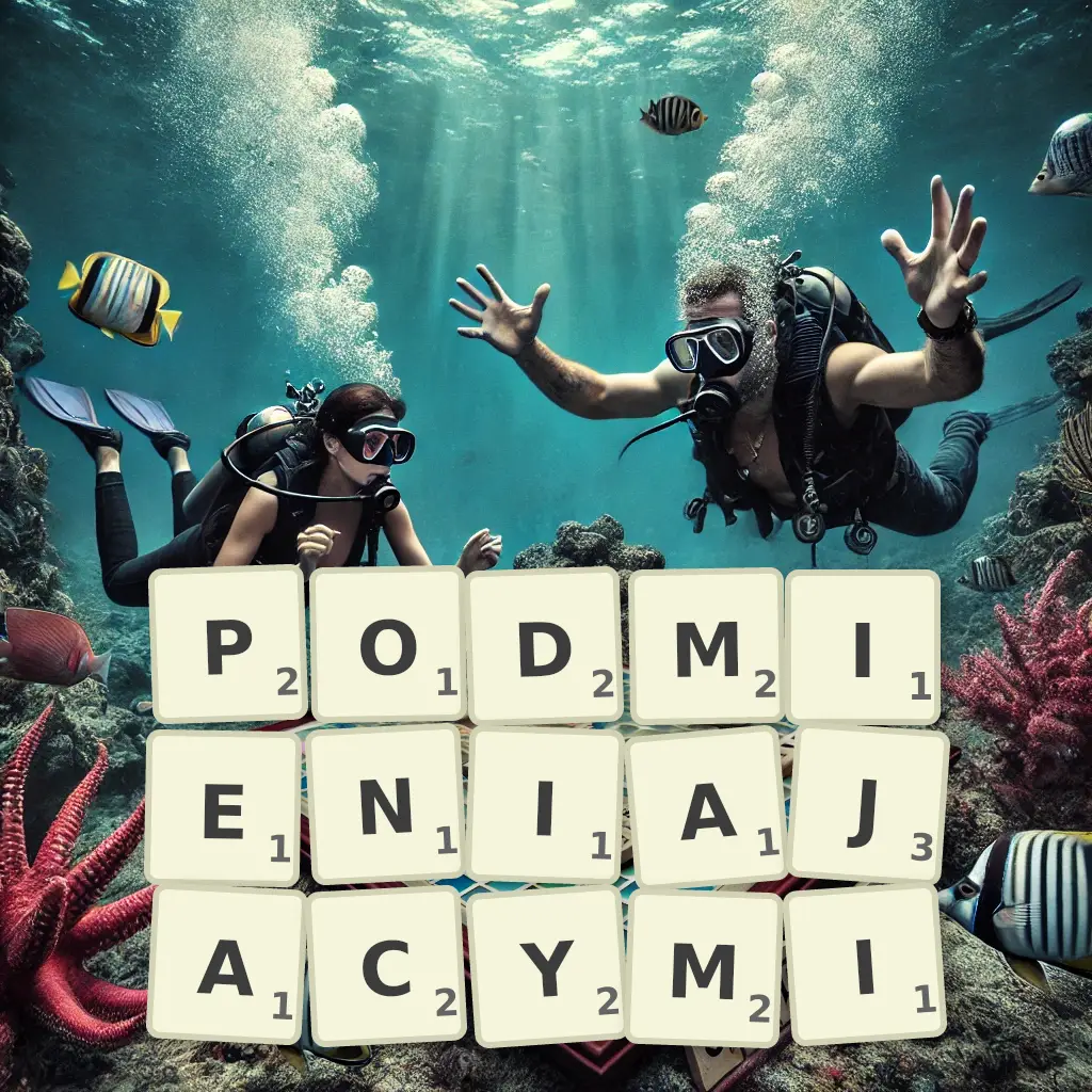 Słowa z liter PODMIENIAJĄCYMI