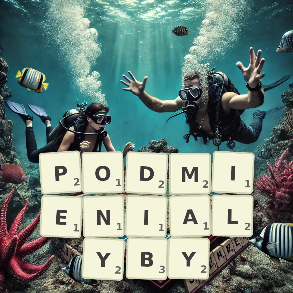 Słowa z liter PODMIENIAŁYBY