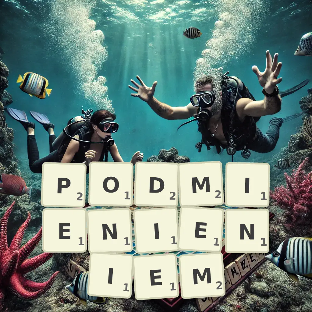 Słowa z liter PODMIENIENIEM