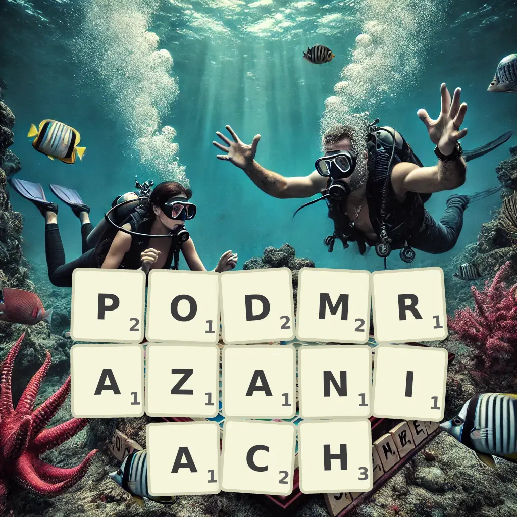 Słowa z liter PODMRAŻANIACH