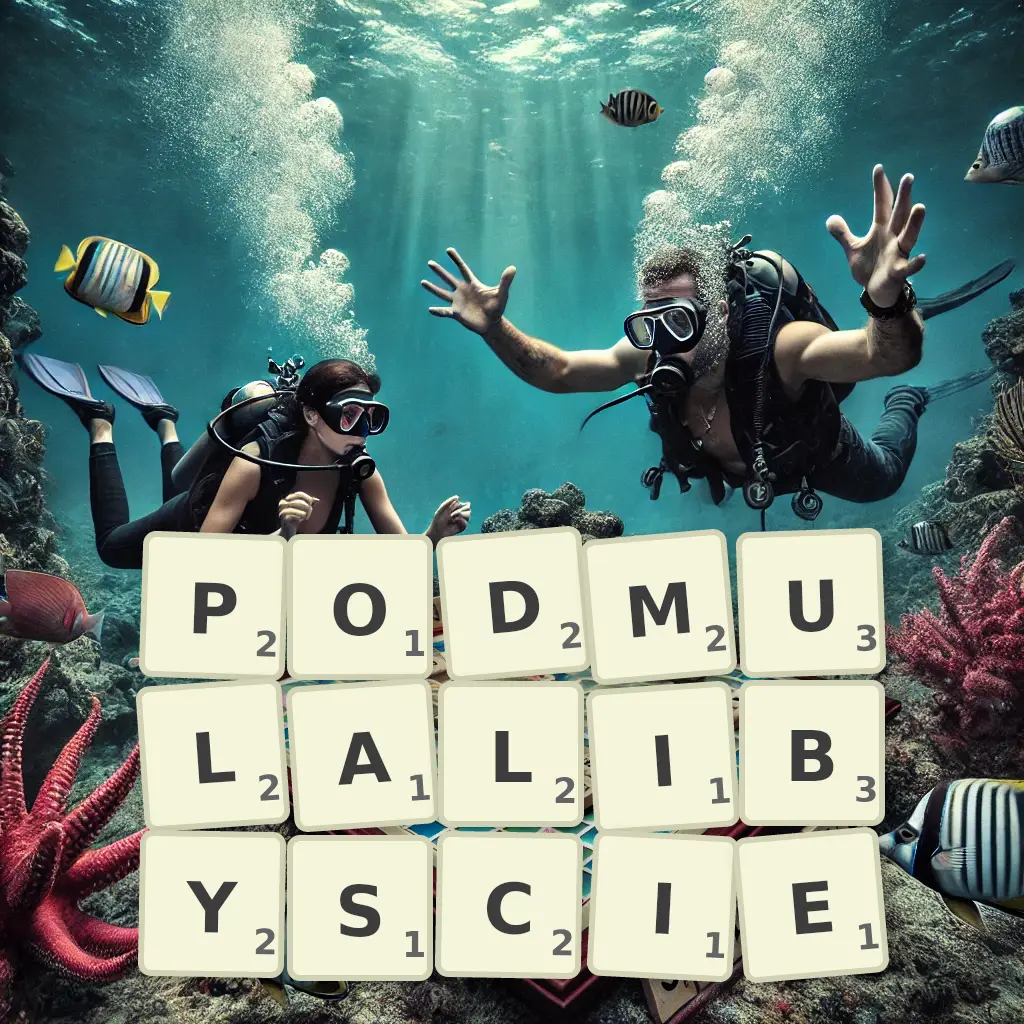 Słowa z liter PODMULALIBYŚCIE