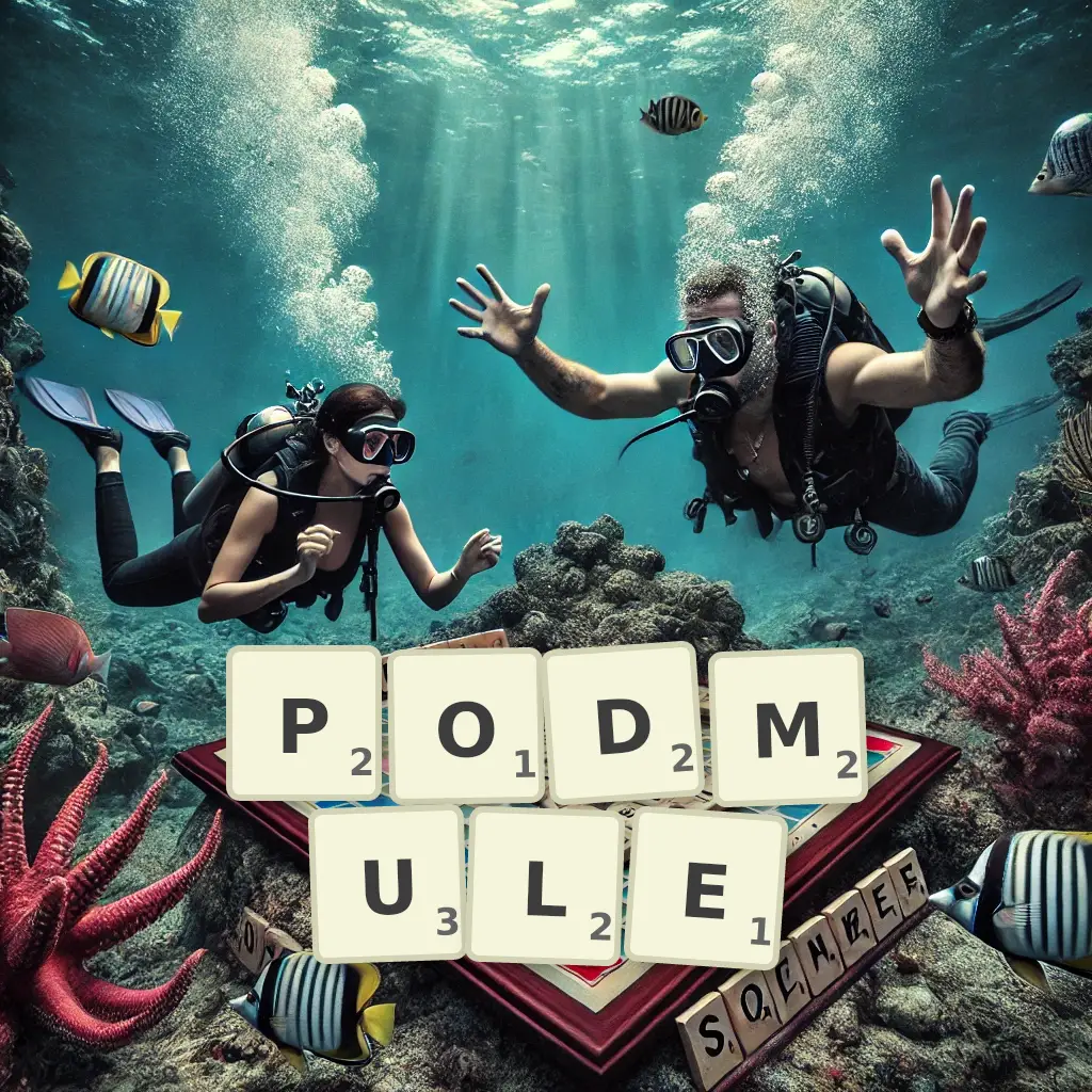 Słowa z liter PODMULĘ