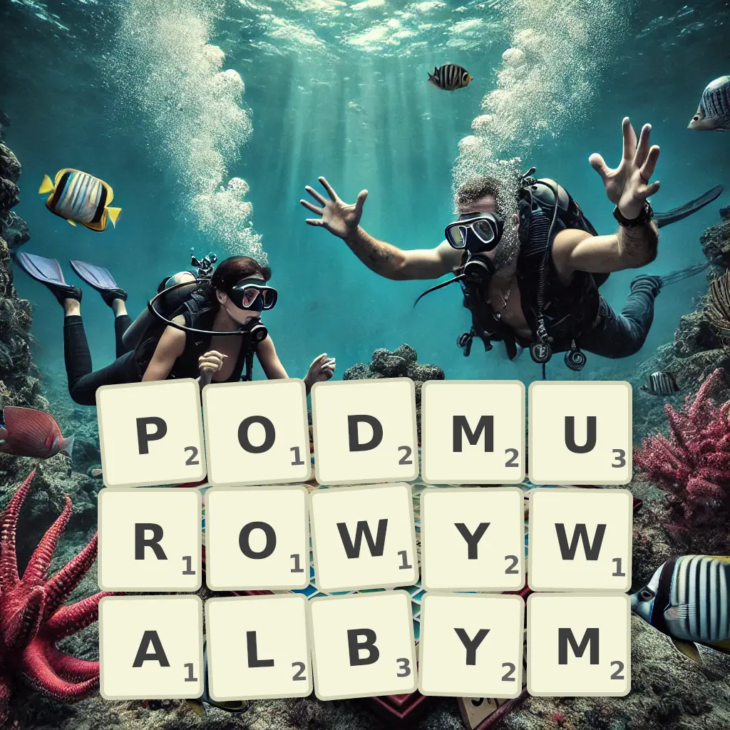 Słowa z liter PODMUROWYWAŁBYM