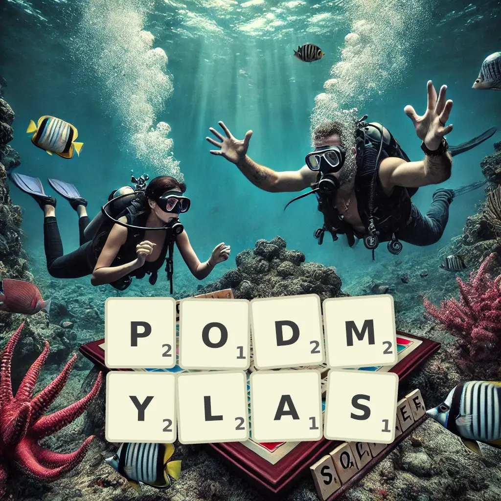 Słowa z liter PODMYŁAŚ