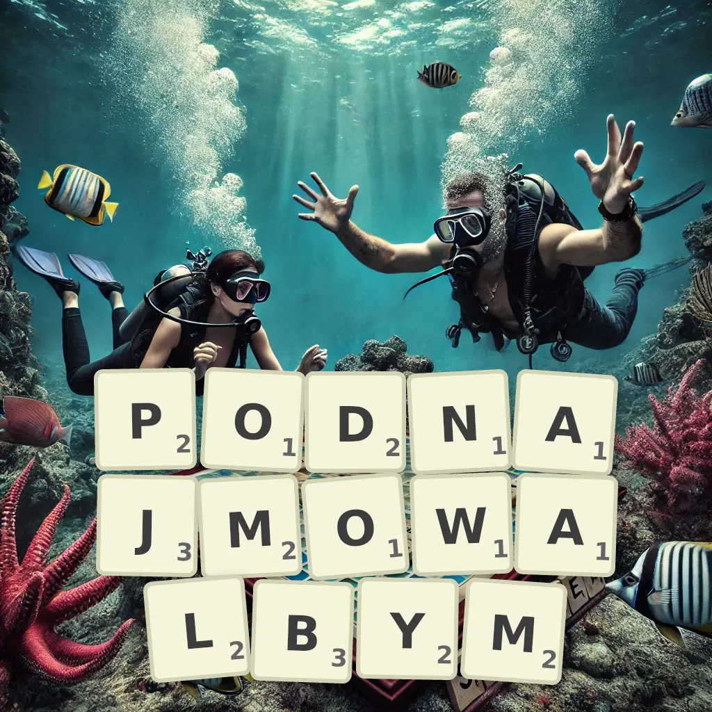 Słowa z liter PODNAJMOWAŁBYM