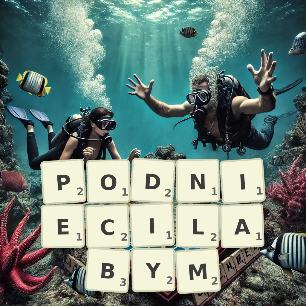 Słowa z liter PODNIECIŁABYM