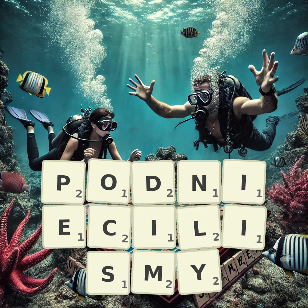 Słowa z liter PODNIECILIŚMY