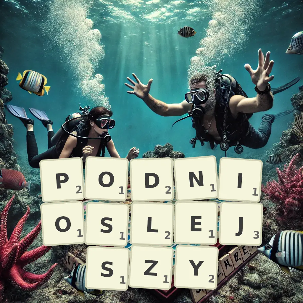 Lista słów z liter PODNIOŚLEJSZY Słowa z liter PODNIOŚLEJSZY