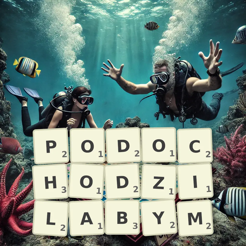 Słowa z liter PODOCHODZIŁABYM