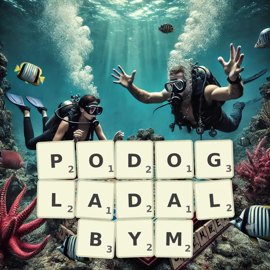 Słowa z liter PODOGLĄDAŁBYM