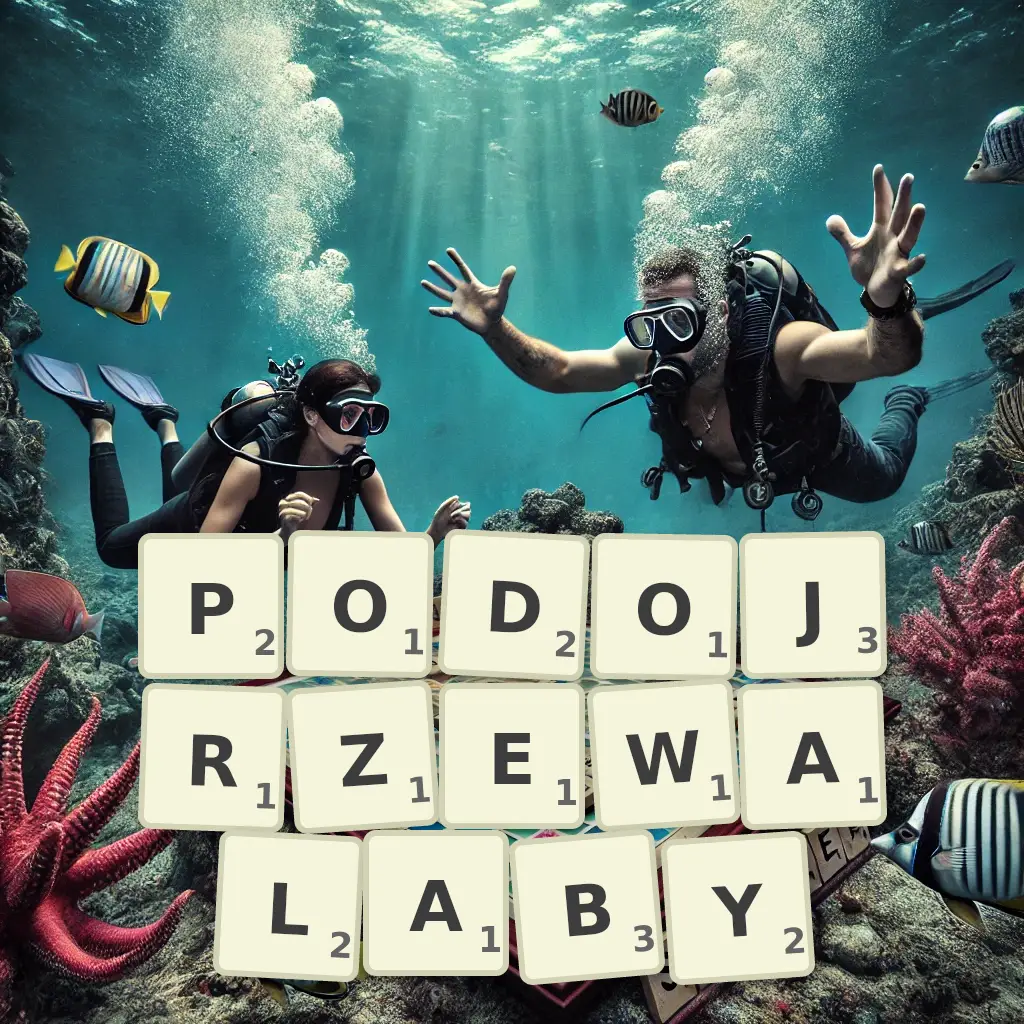 Słowa z liter PODOJRZEWAŁABY