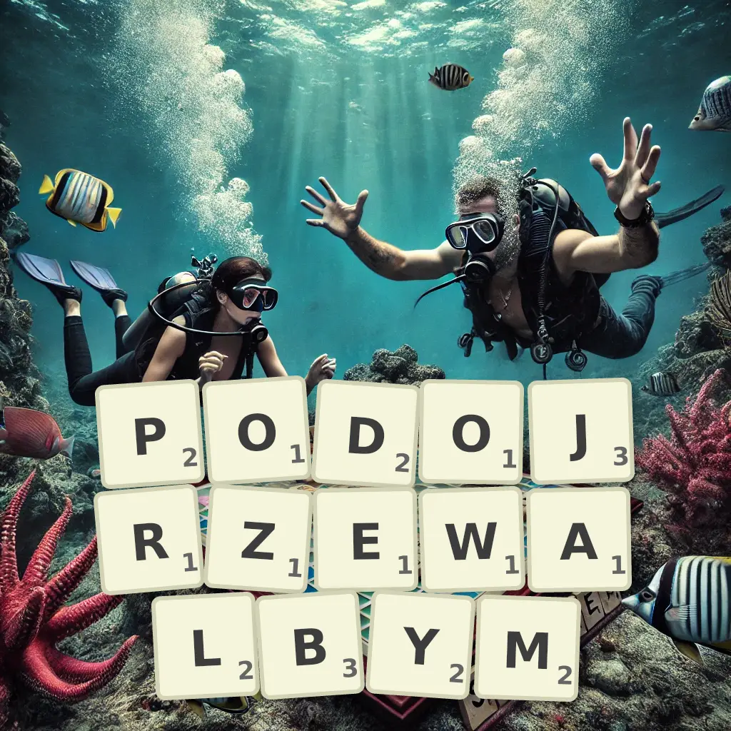 Słowa z liter PODOJRZEWAŁBYM