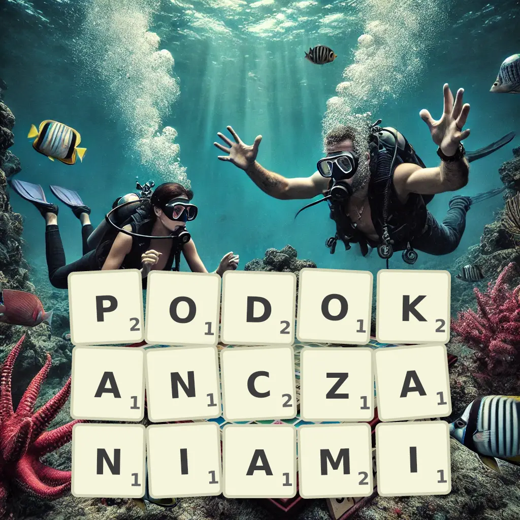 Słowa z liter PODOKAŃCZANIAMI