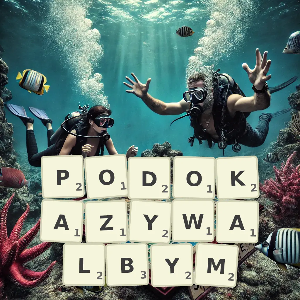 Słowa z liter PODOKAZYWAŁBYM