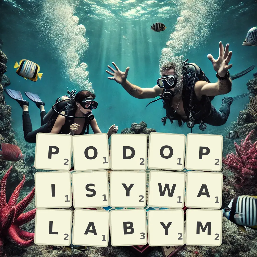 Słowa z liter PODOPISYWAŁABYM