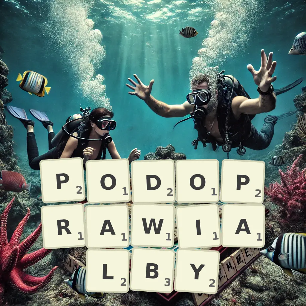 Słowa z liter PODOPRAWIAŁBY