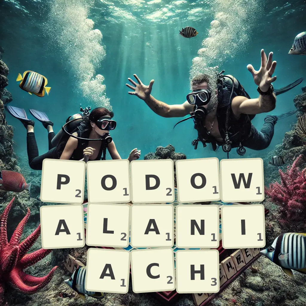 Słowa z liter PODOWALANIACH