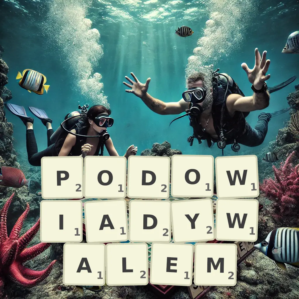 Słowa z liter PODOWIADYWAŁEM