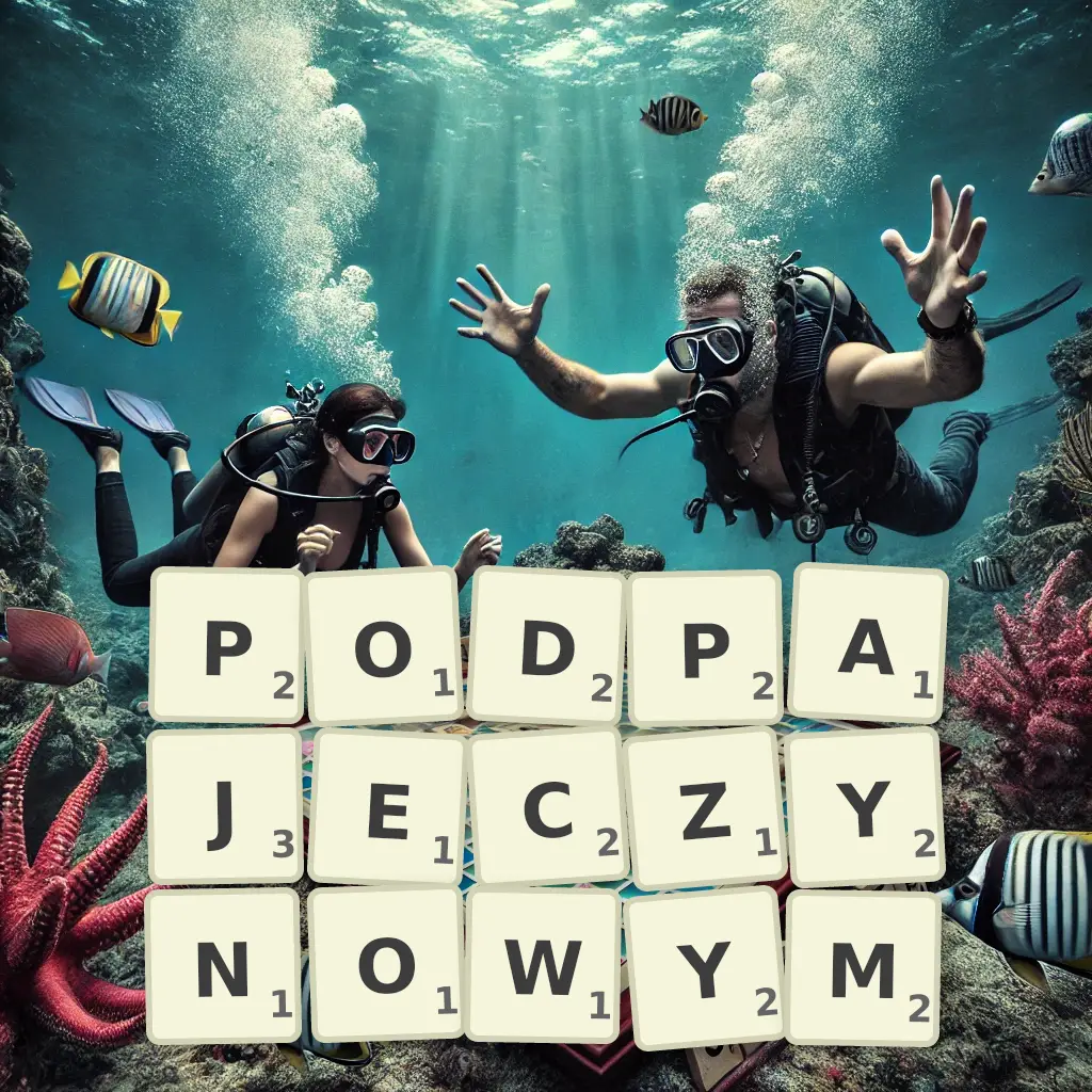 Słowa z liter PODPAJĘCZYNOWYM