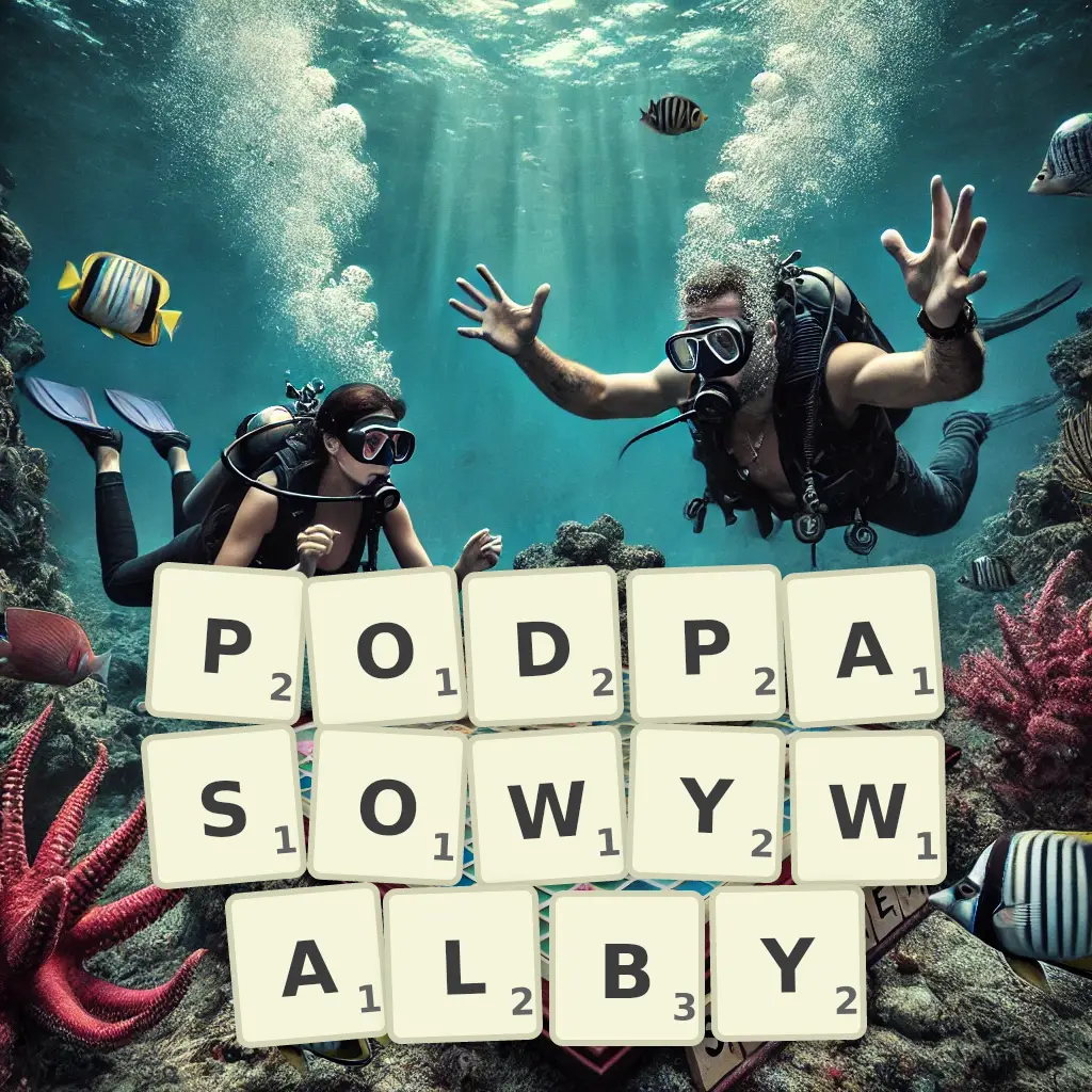 Słowa z liter PODPASOWYWAŁBY