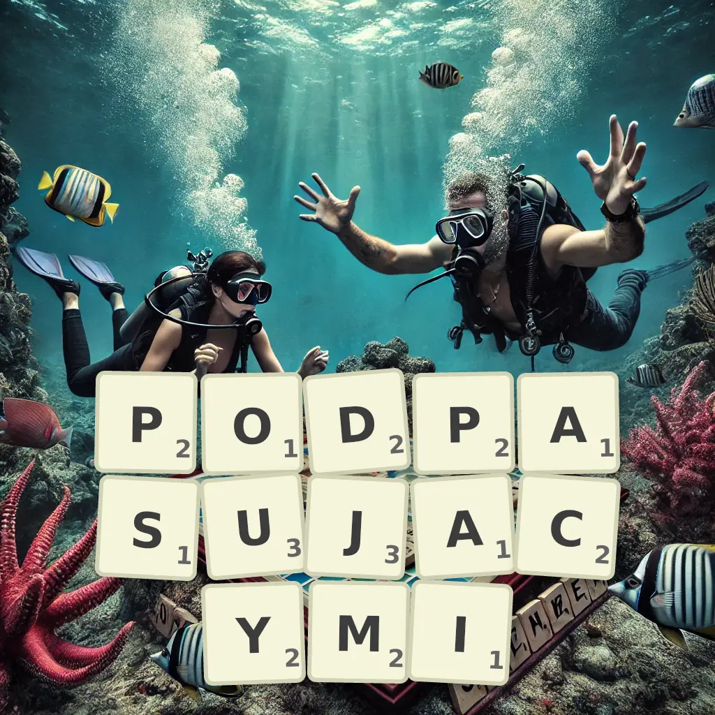 Słowa z liter PODPASUJĄCYMI