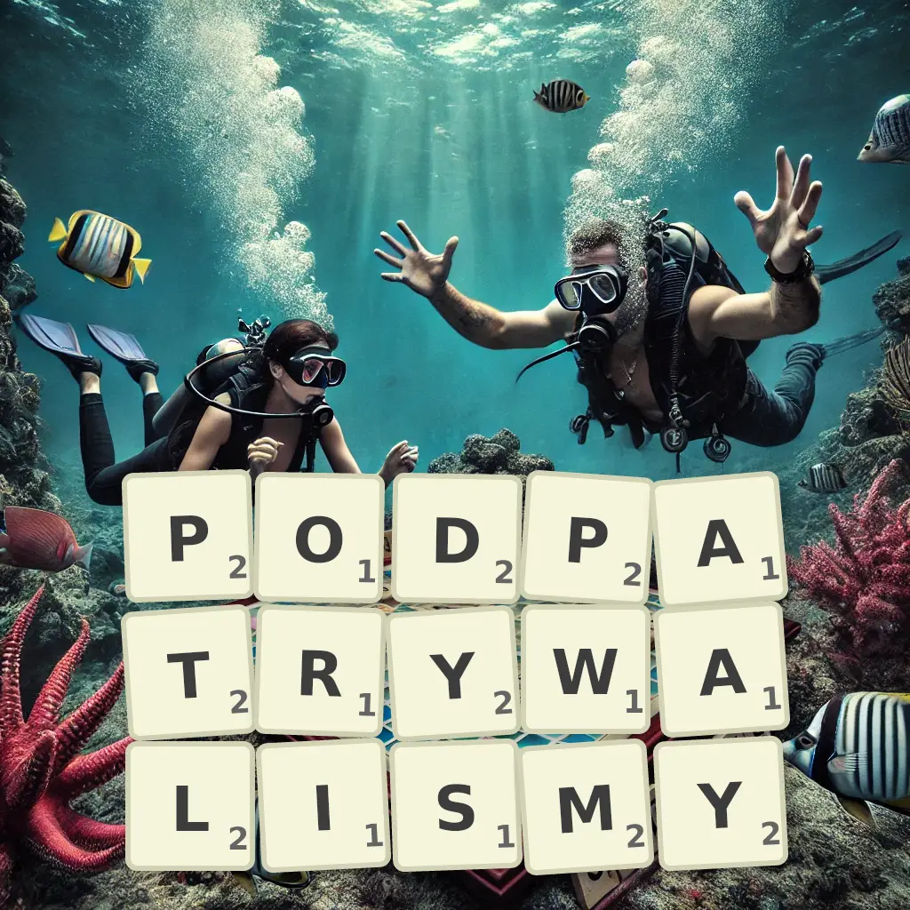 Lista słów z liter PODPATRYWALIŚMY Słowa z liter PODPATRYWALIŚMY