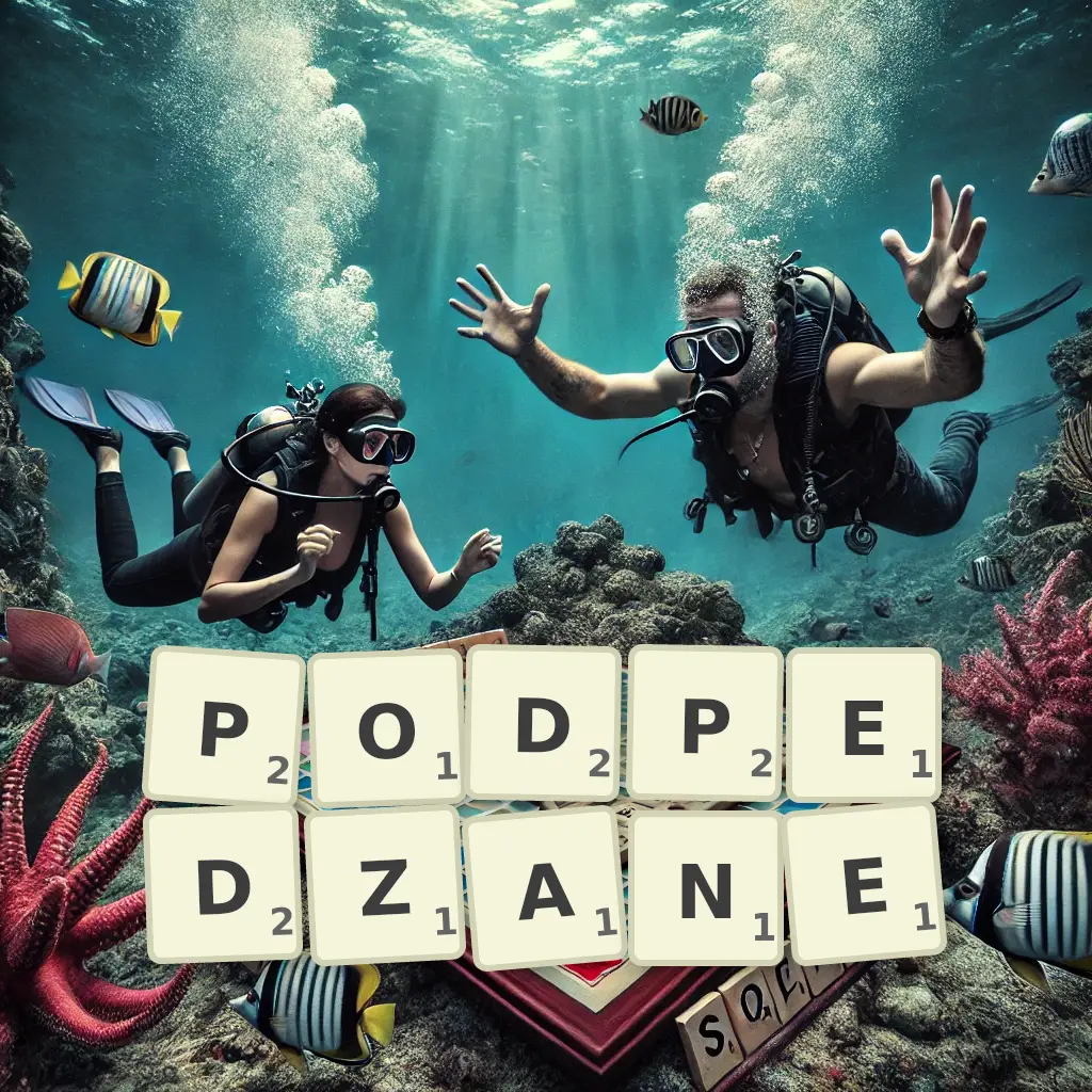 Słowa z liter PODPĘDZANE