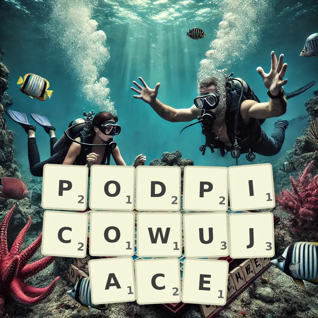 Słowa z liter PODPICOWUJĄCE