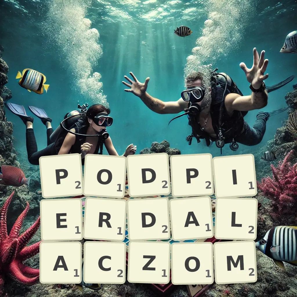 Słowa z liter PODPIERDALACZOM