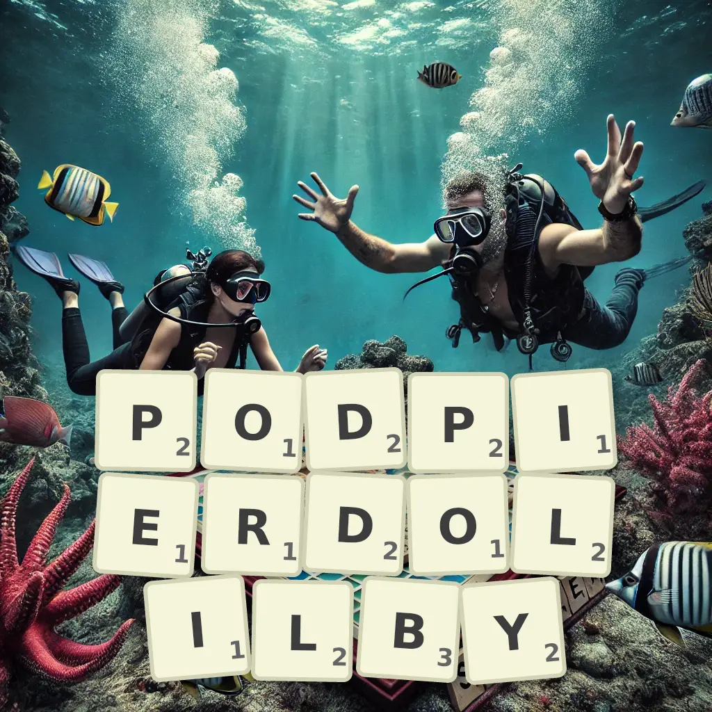 Słowa z liter PODPIERDOLIŁBY
