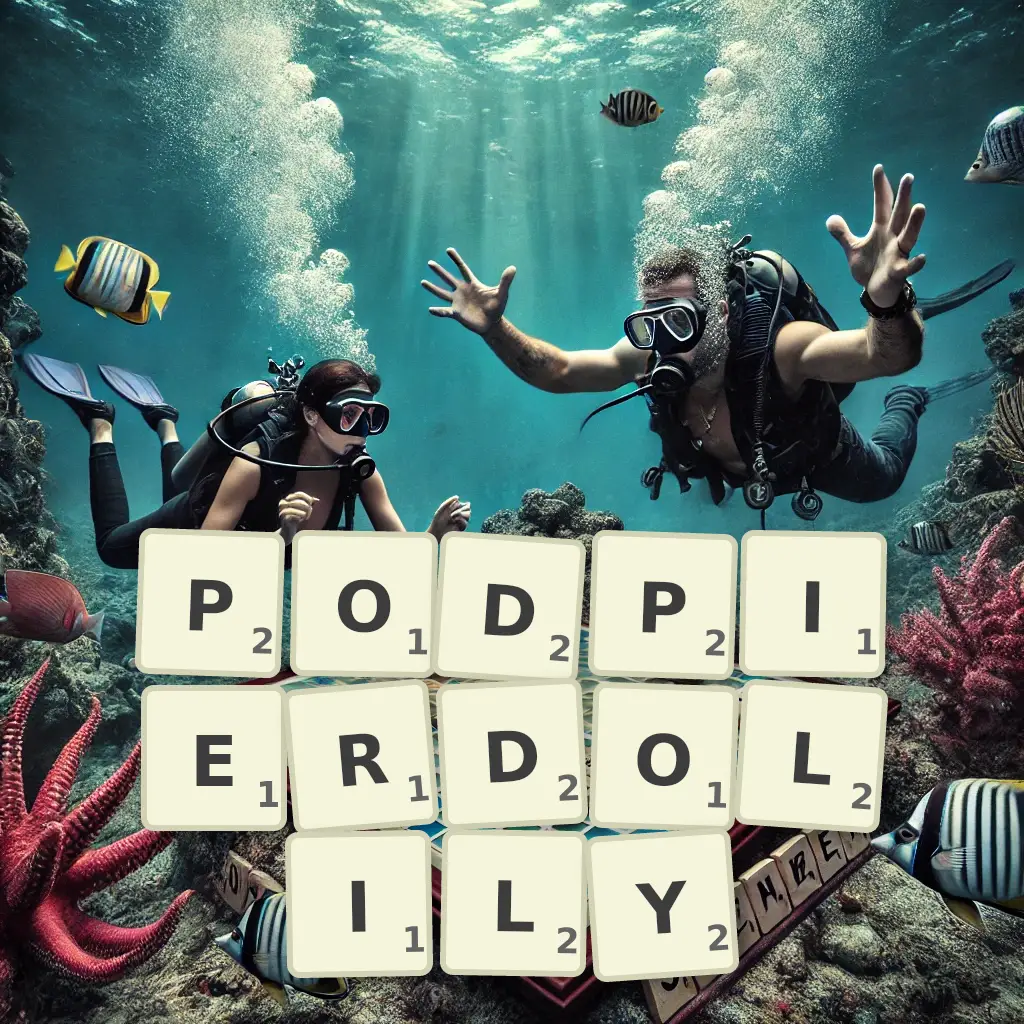Słowa z liter PODPIERDOLIŁY