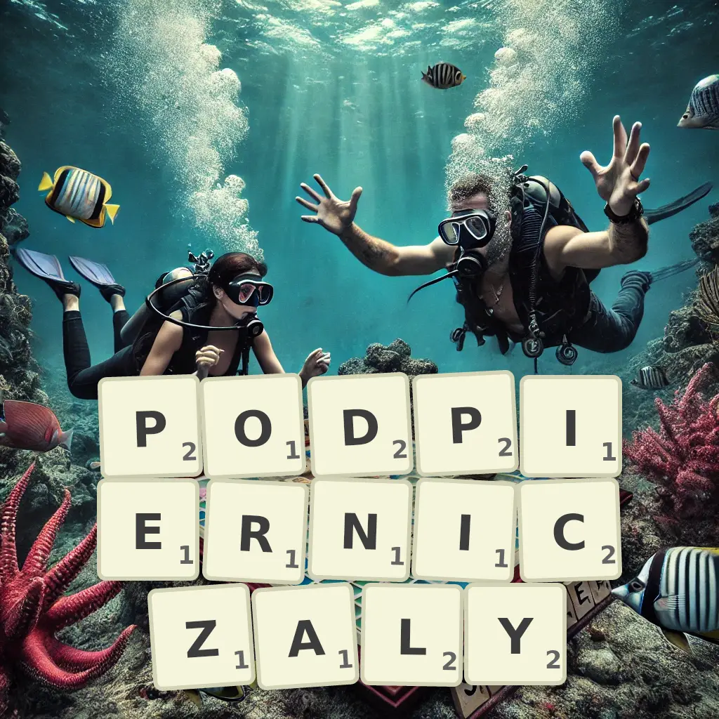 Słowa z liter PODPIERNICZAŁY