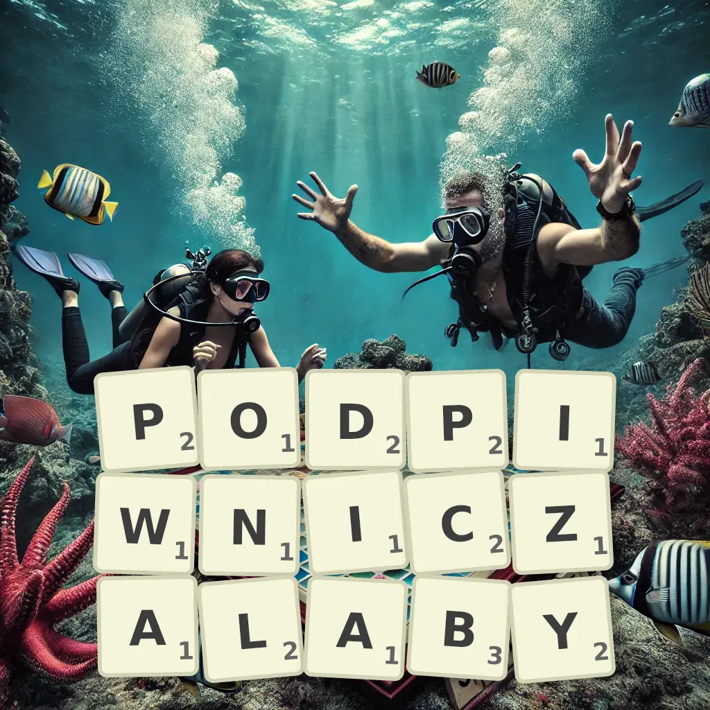 Lista słów z liter PODPIWNICZAŁABY Słowa z liter PODPIWNICZAŁABY