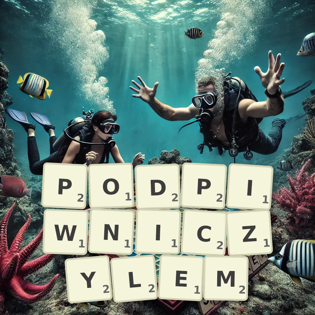 Lista słów z liter PODPIWNICZYŁEM Słowa z liter PODPIWNICZYŁEM