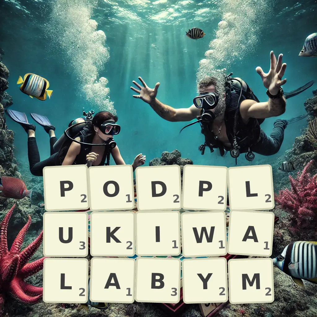 Słowa z liter PODPŁUKIWAŁABYM