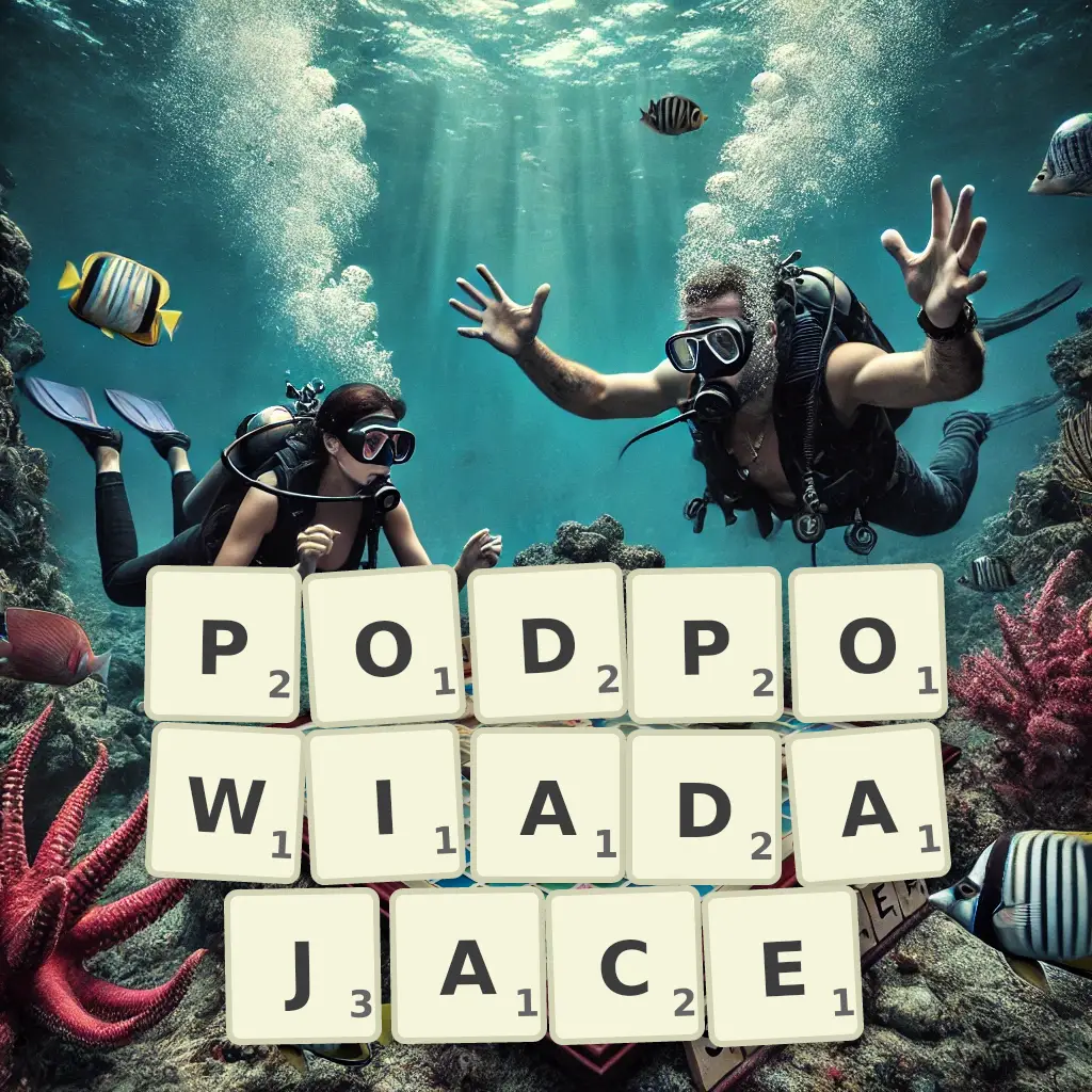 Słowa z liter PODPOWIADAJĄCE