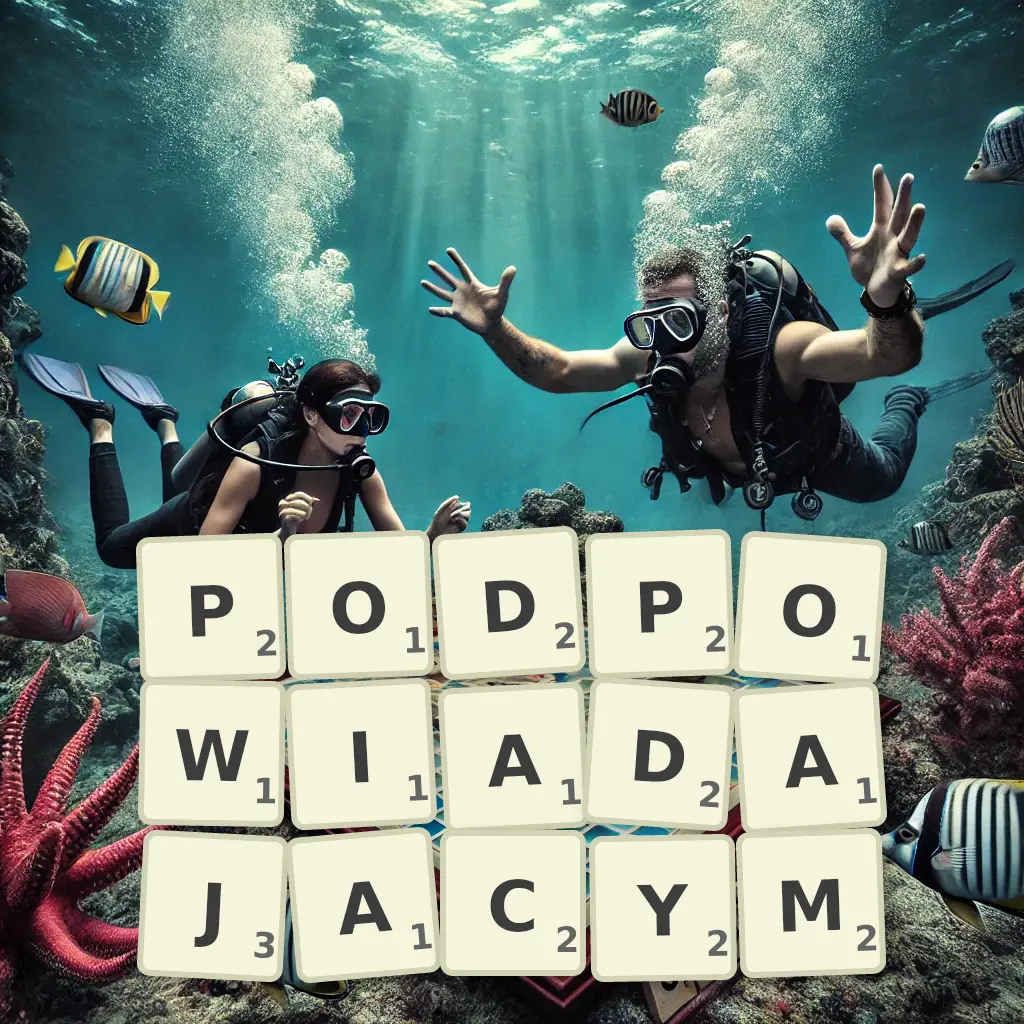 Słowa z liter PODPOWIADAJĄCYM