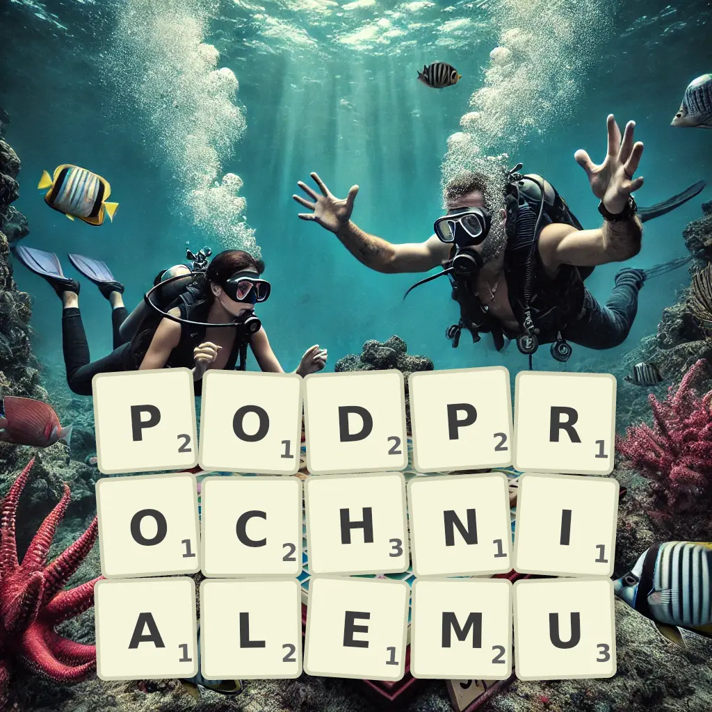 Słowa z liter PODPRÓCHNIAŁEMU