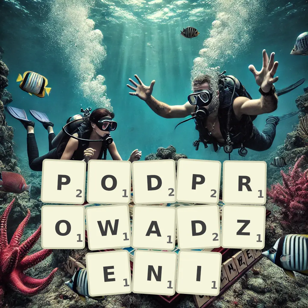 Słowa z liter PODPROWADZENI