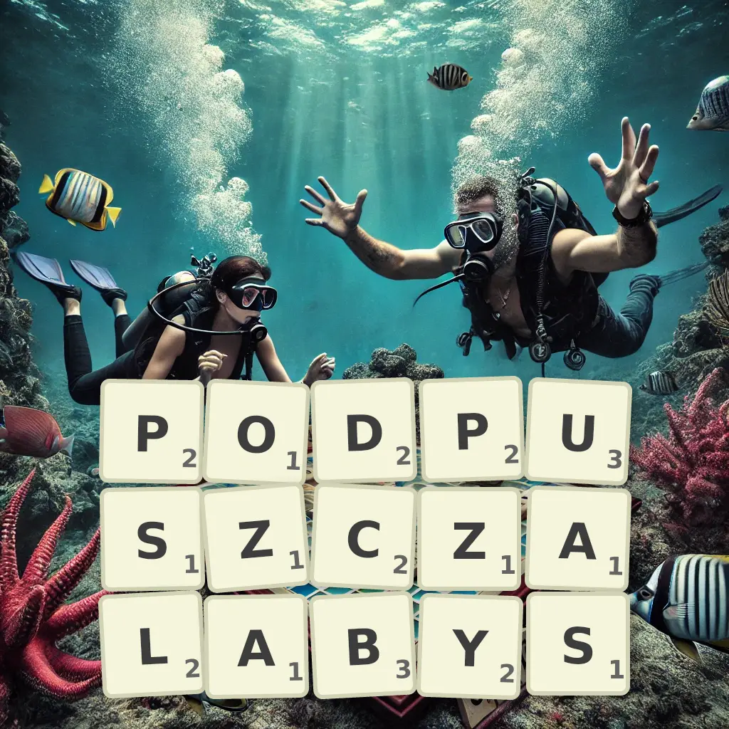 Słowa z liter PODPUSZCZAŁABYŚ