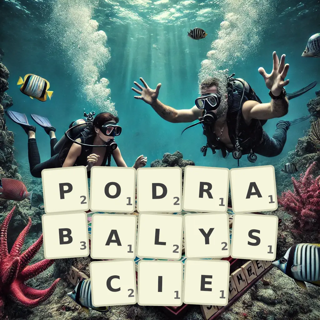 Słowa z liter PODRĄBAŁYŚCIE