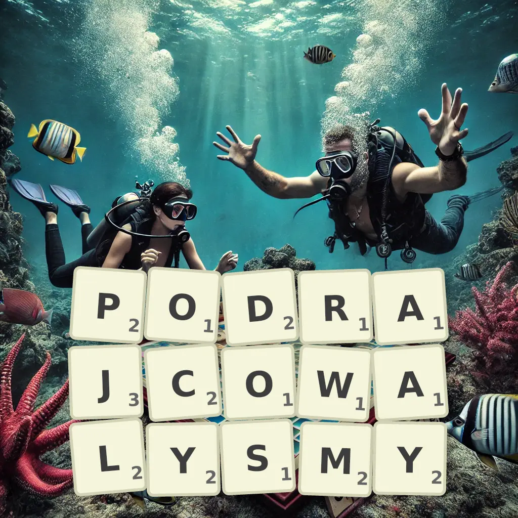 Lista słów z liter PODRAJCOWAŁYŚMY Słowa z liter PODRAJCOWAŁYŚMY