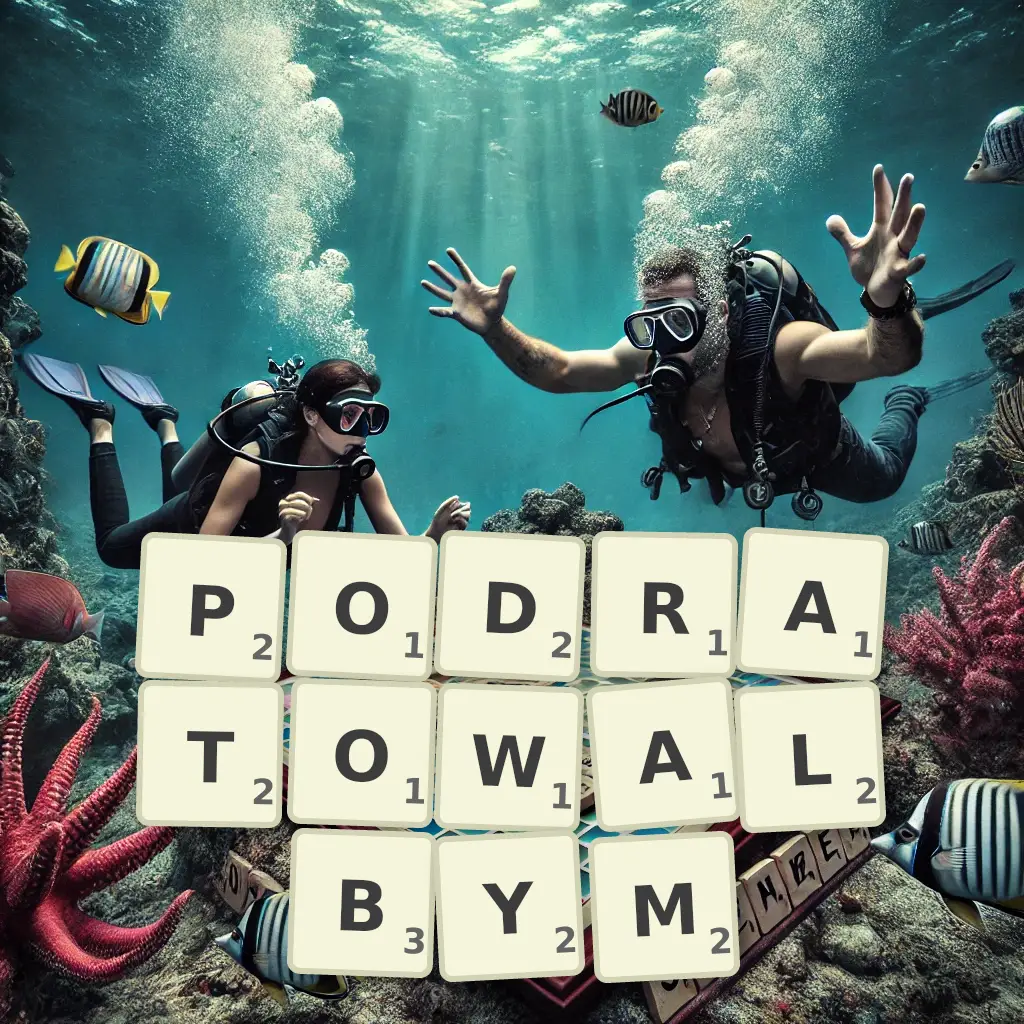 Słowa z liter PODRATOWAŁBYM