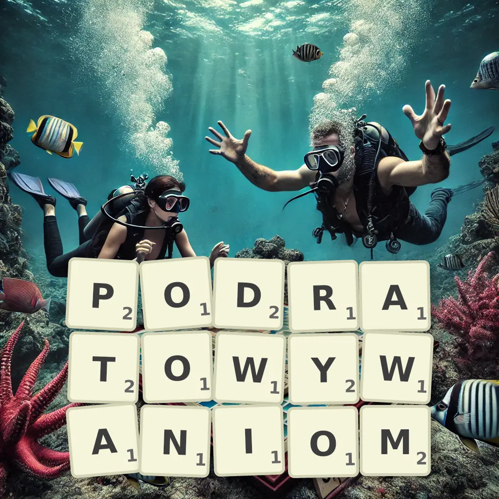 Słowa z liter PODRATOWYWANIOM