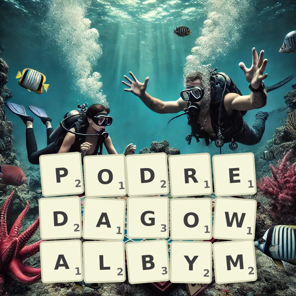 Słowa z liter PODREDAGOWAŁBYM