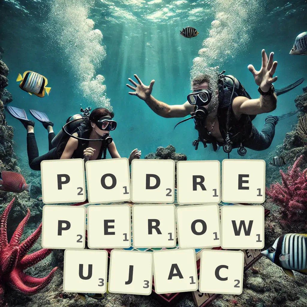 Słowa z liter PODREPEROWUJĄC