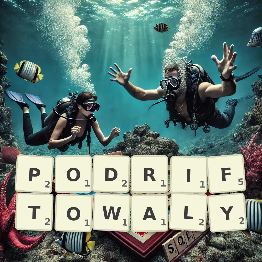 Słowa z liter PODRIFTOWAŁY