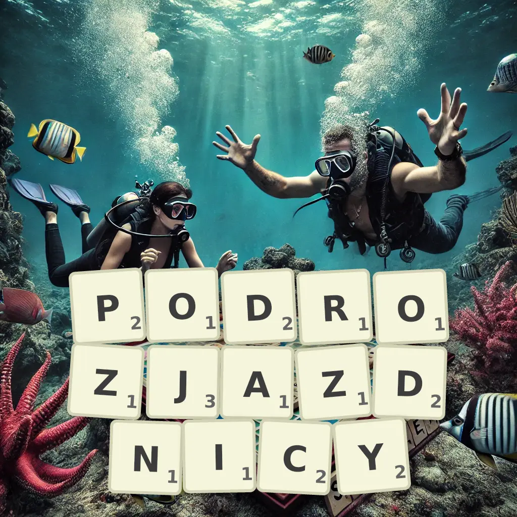 Lista słów z liter PODROZJAZDNICY Słowa z liter PODROZJAZDNICY